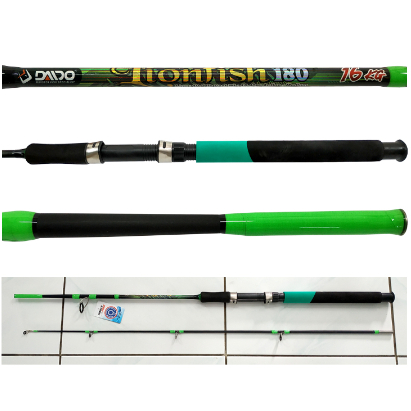 Joran Pancing Spinning Daido Lionfish Ukur 180 Fiber Solid Kuat
