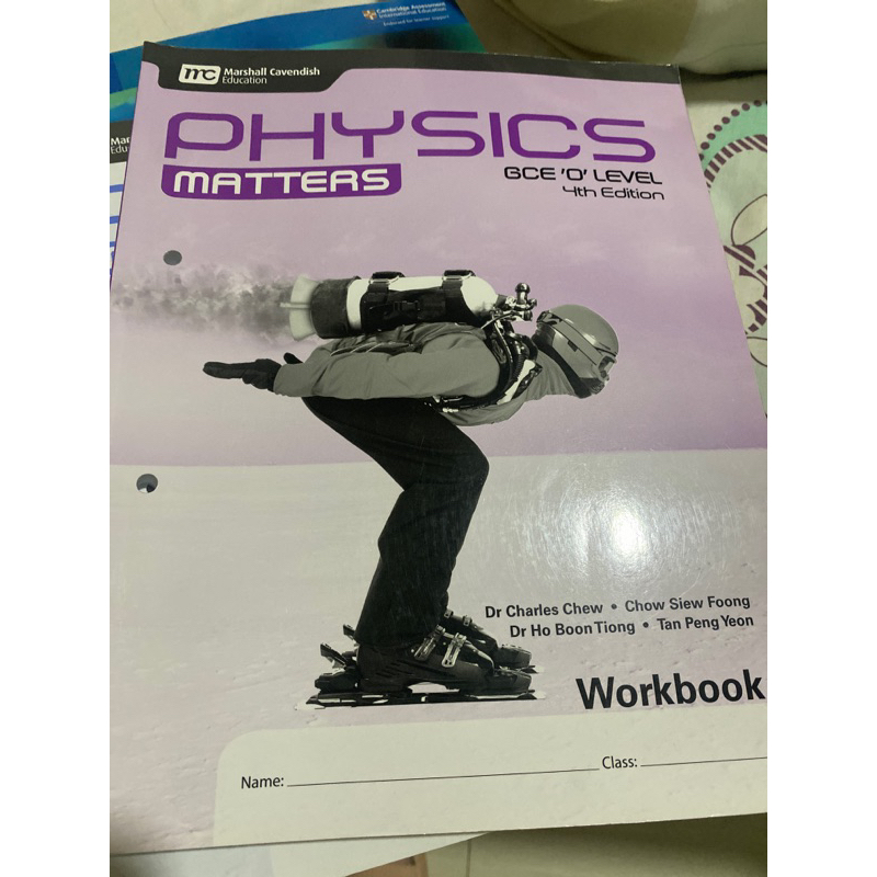 physics matters gce o level fourth edition new book