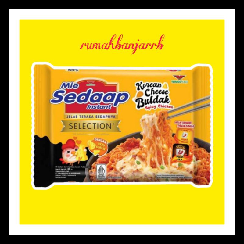 

[BAYAR DI TEMPAT] MIE SEDAAP BULDAK CHEESE