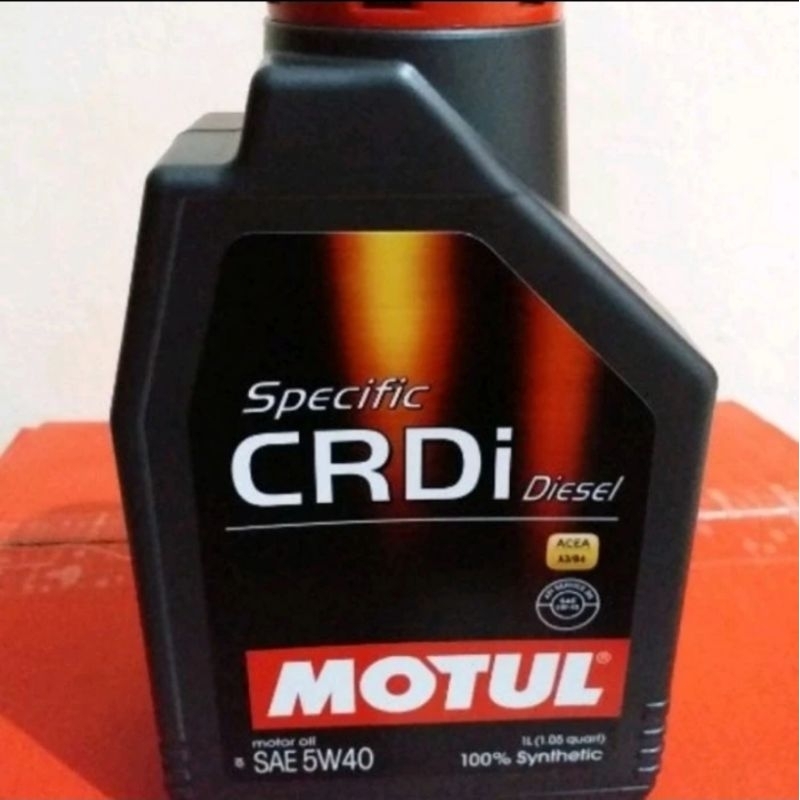 Motul CRDI Diesel 5W-40 kemasan 1 Liter