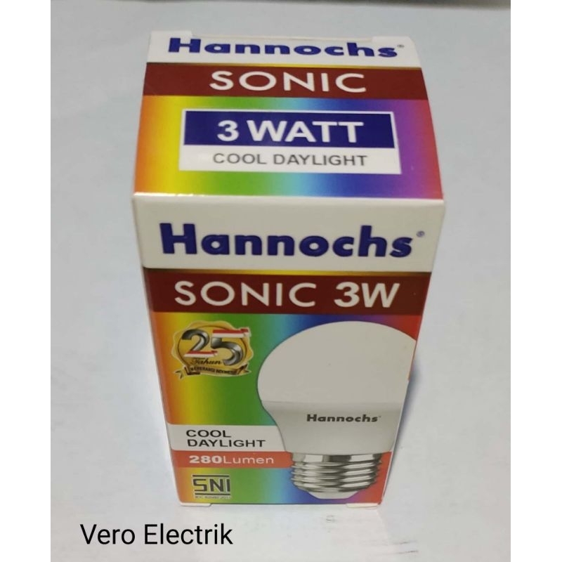 Hannochs Lampu Led 3 watt