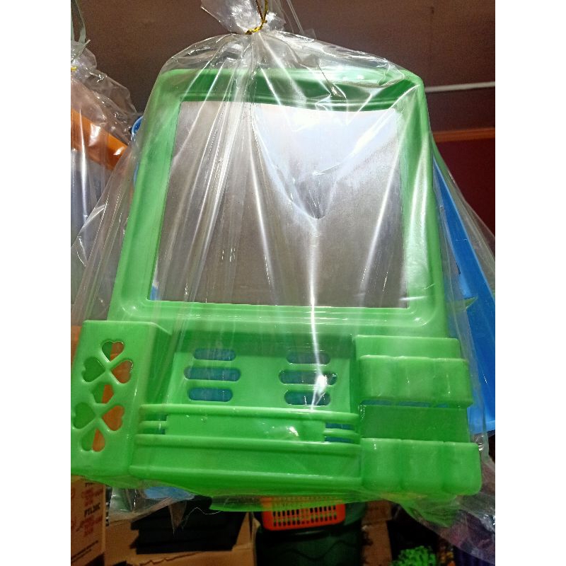 Rak Sabun Kaca Gantung / Tempat Sabun Kamar Mandi