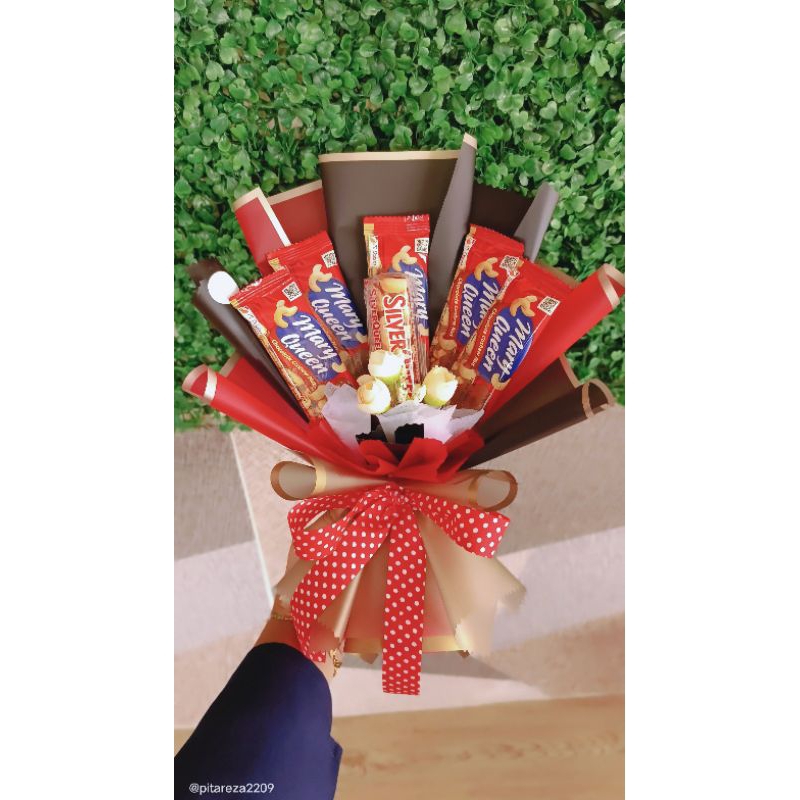 

Snack Bucket Coklat + Silver Queen