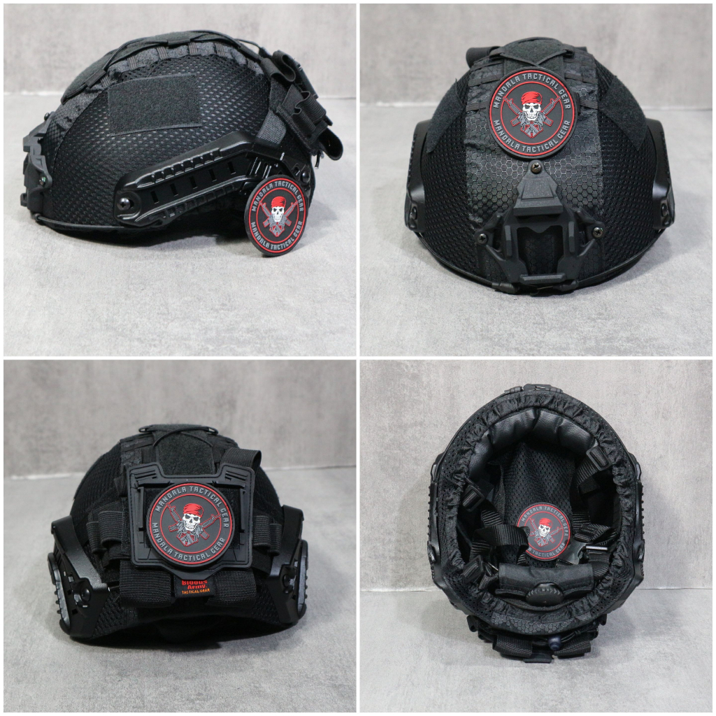 RB helm tactical / helmet tactical/ helem tactical full cover mich 2001