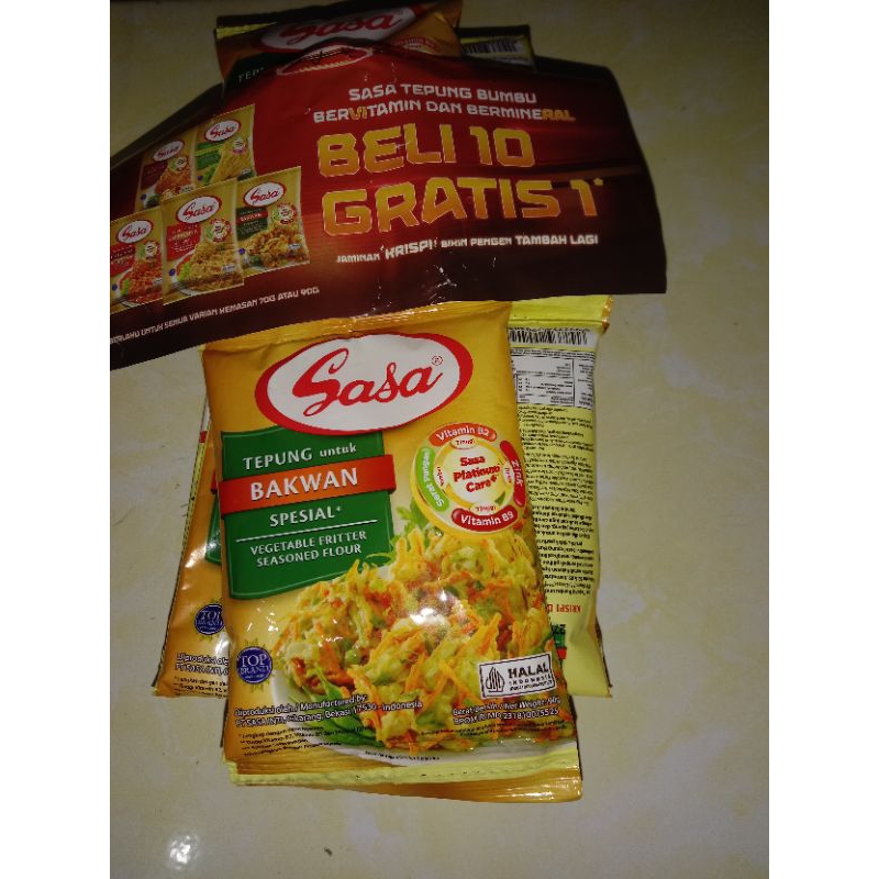 

TEPUNG BAKWAN SPESIAL SASA 225 GRAM