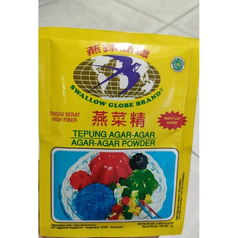 

AGAR SWALLOW 1 SACHET @7gr