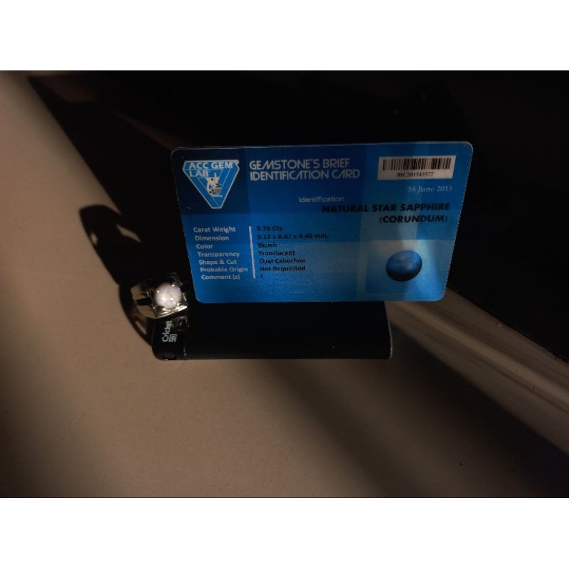 Permata white safir star