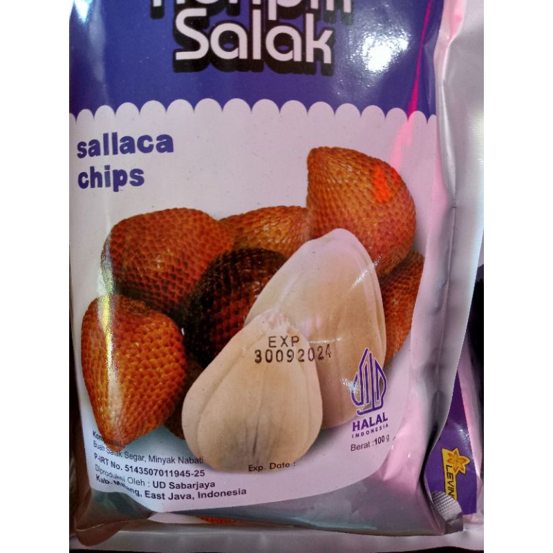 

keripik salak 100 garm