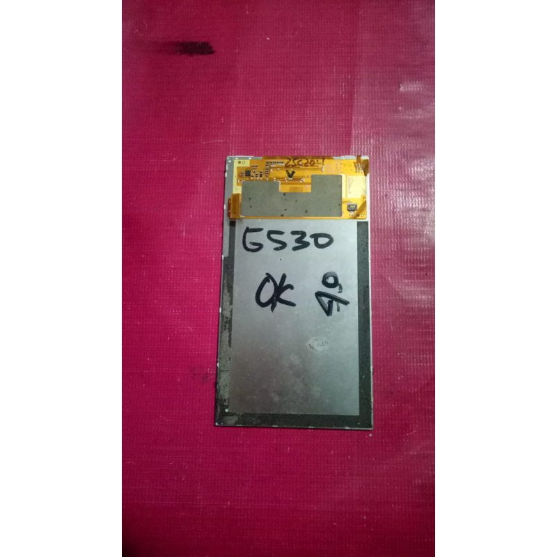 LCD BEKAS ORI SAMSUNG GALAXY GRAND PRIME/G530