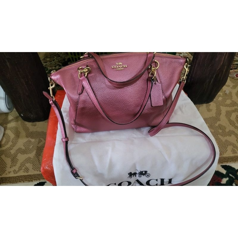 Preloved tas coach kelsey-small