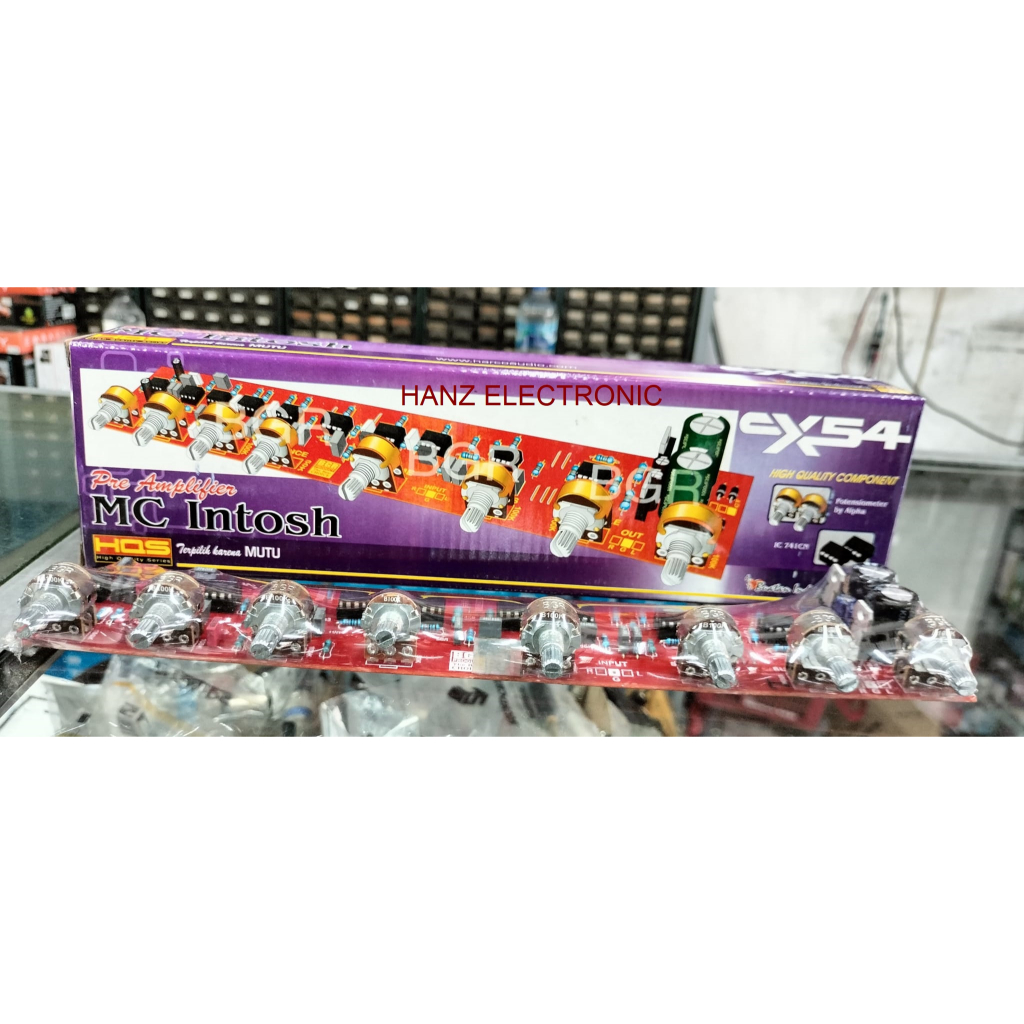 TONE CONTROL PARAMETRIC PARAMETRIK CX54 CX 54 CX-54 BELL BGR ASLI