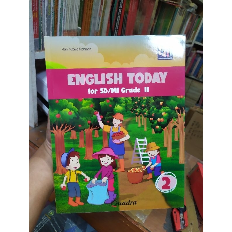 English Today Kelas 2 SD Quadra Kurikulum Merdeka