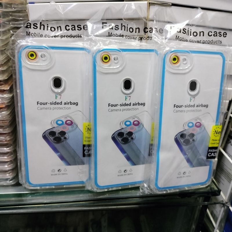 Soft Case Oppo F7 Silikon Casing Clear Bening Transparan Pelindung Camera