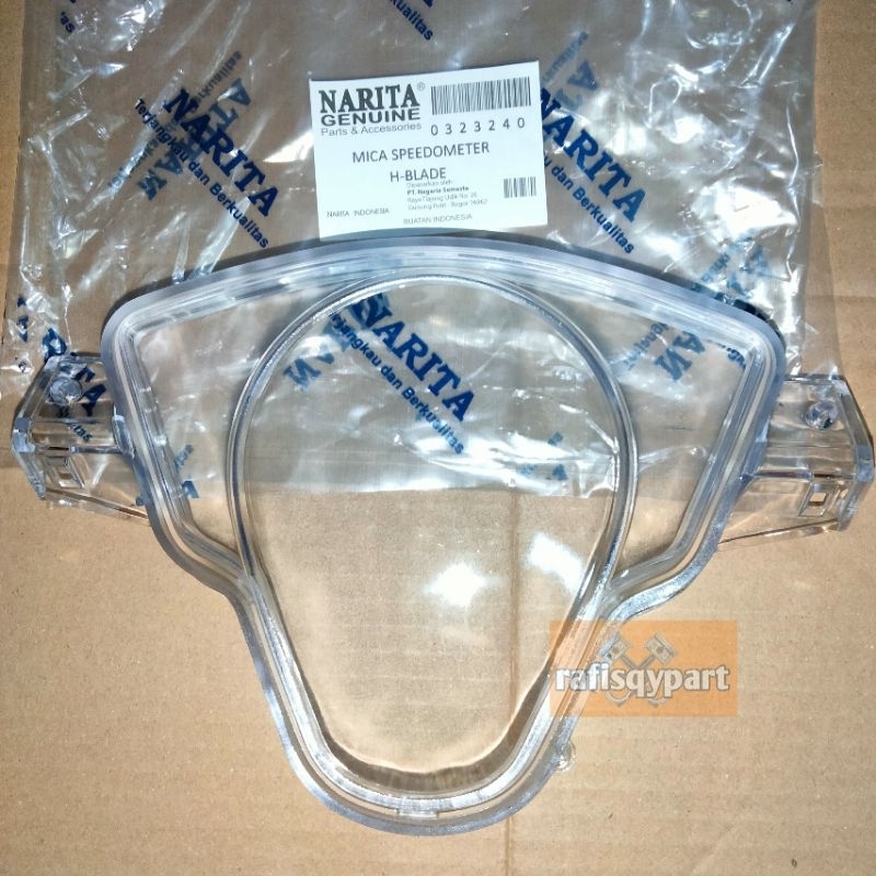 Narita - kaca mika speedometer km kilometer blade 110 old original