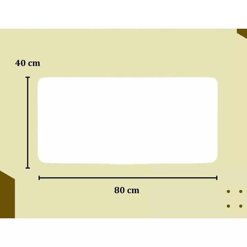meja lipat dinding 40x80