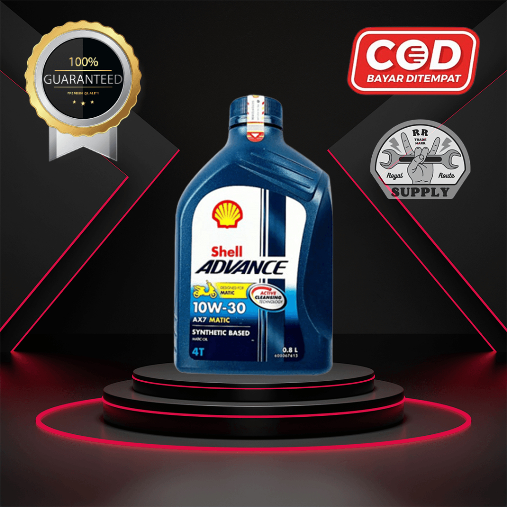 Oli Shell ax7 matic 10W 30