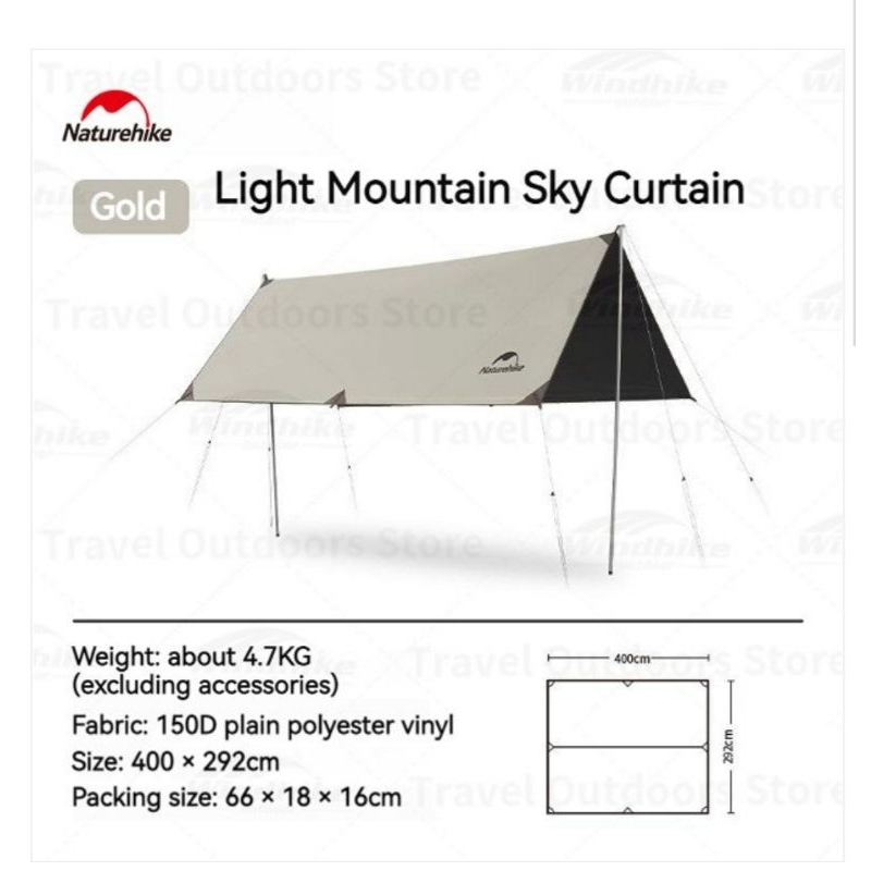 FLYSHEET NATUREHIKE CNK23ZP010 []
