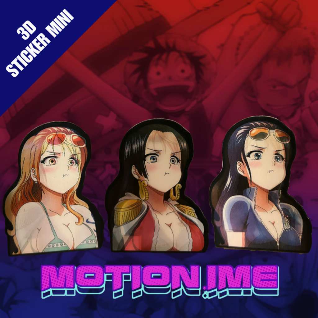 3D Sticker Mini Lenticular One Piece