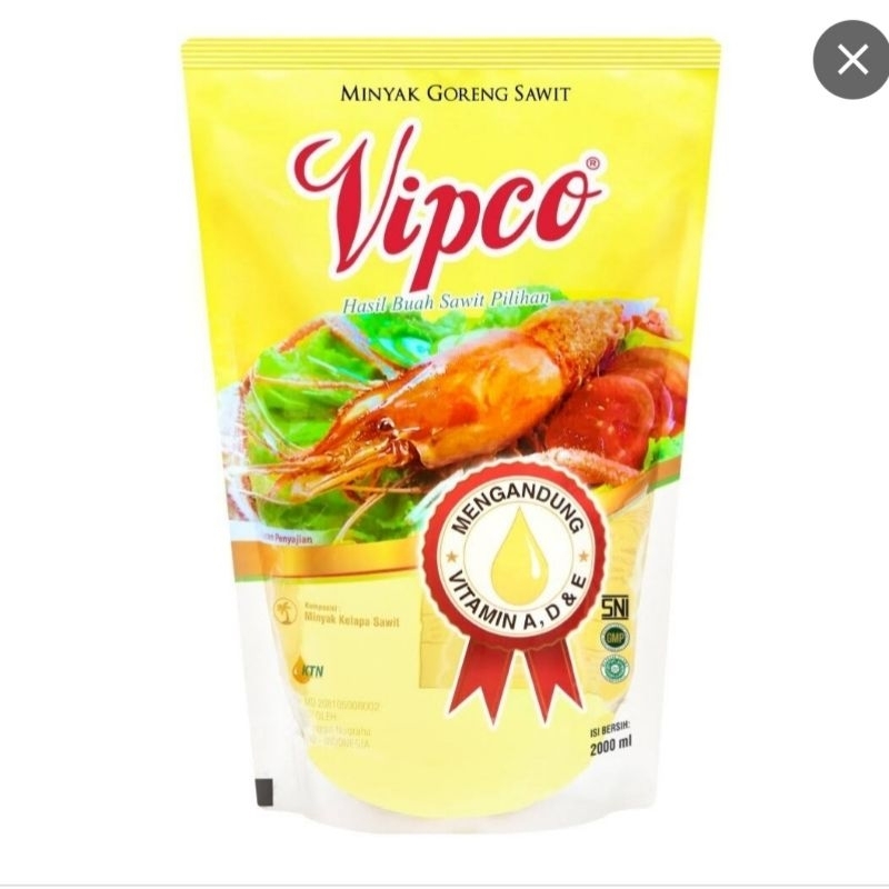 

minyak goreng Vipco 2L