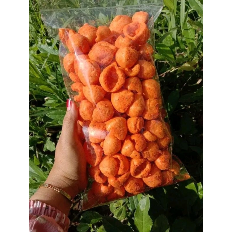 

krupuk cangkang balado/kerupuk cangkang balado 250gram