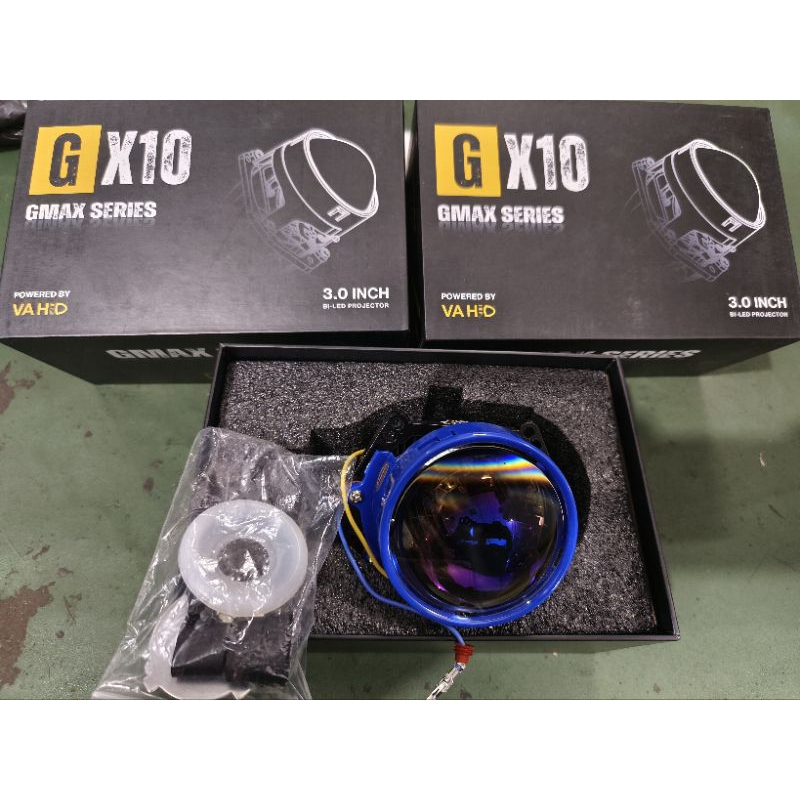 Biled Vahid Gmax GX10 / Vahid E10 Lite 3inch Purple Lens 53/60 watt bukan vinyx P50