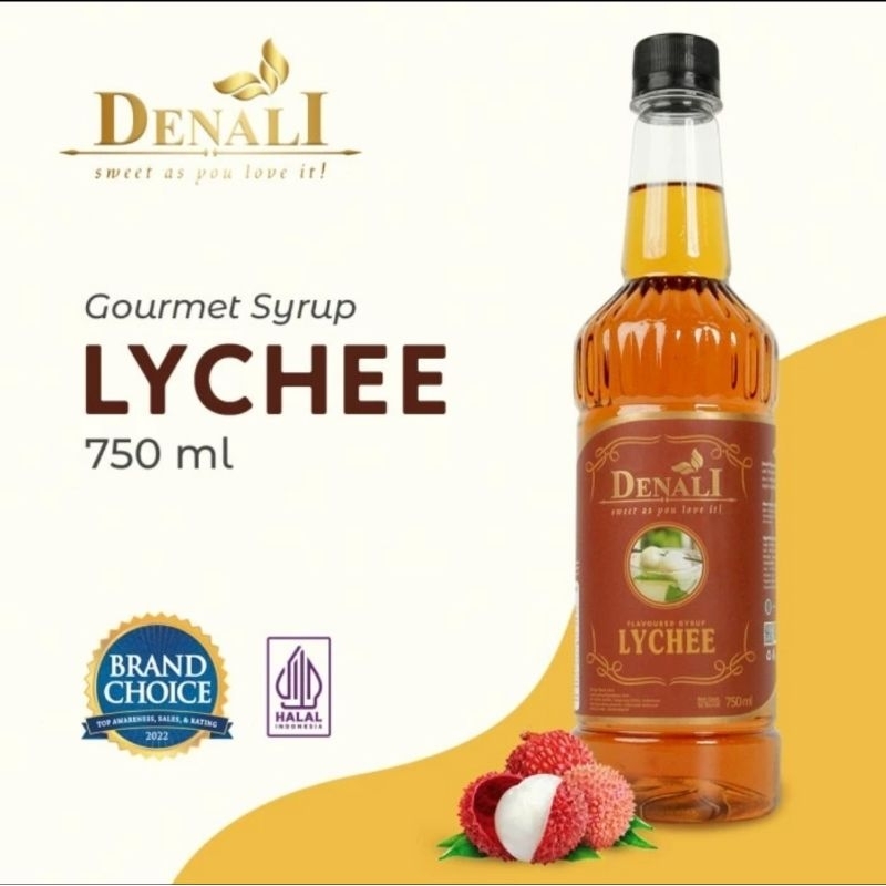 

Denali lychee syrup