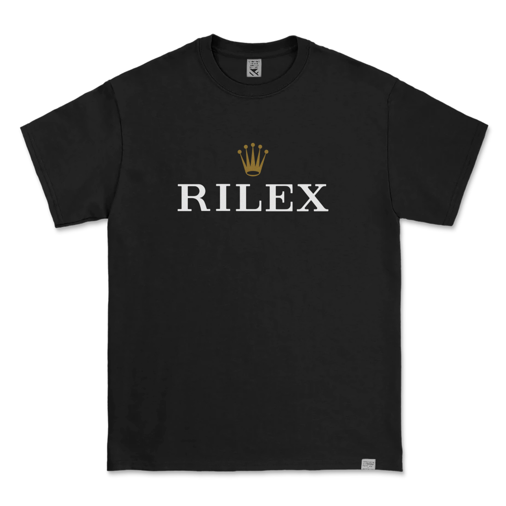 Kaos Distro Parodi Zerotwentytwo T-Shirt Rilex Black | Baju Pria Parody Plesetan