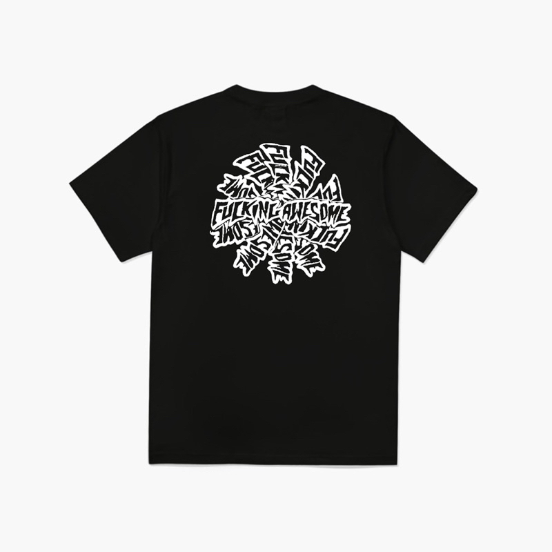 T shirt Fucking Awesome Spiral Tee Skateboading