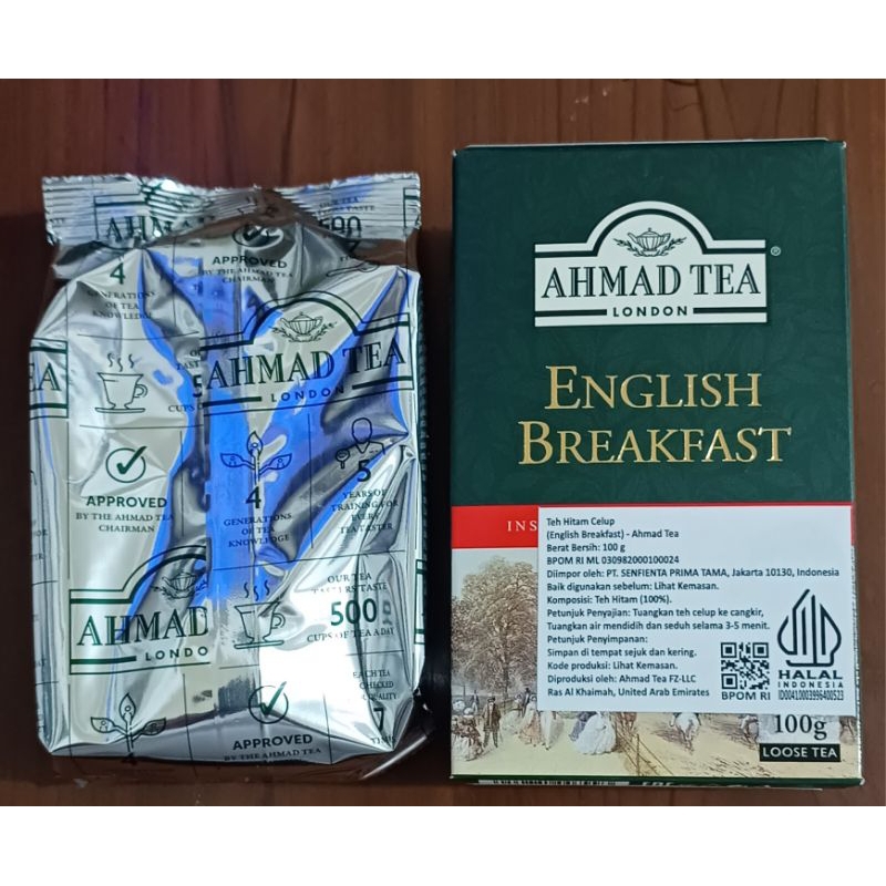 

Ahmad tea London 100gr teh bubuk