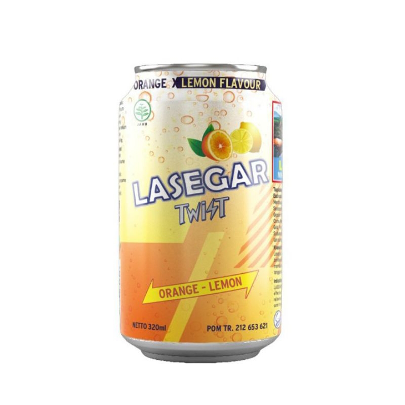 

Lasegar twist minuman penyegar jeruk lemon 320ml