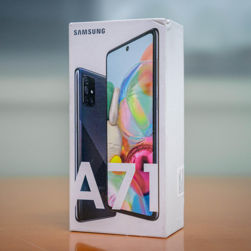 Dus Box Handphone Samsung A71 Like New