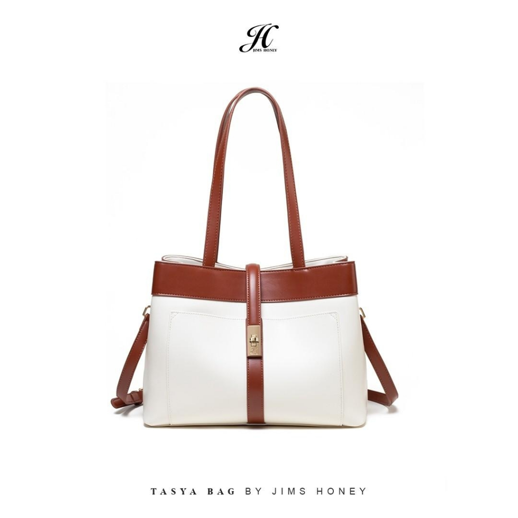 TASYA TOTE BAG JIMS HONEY