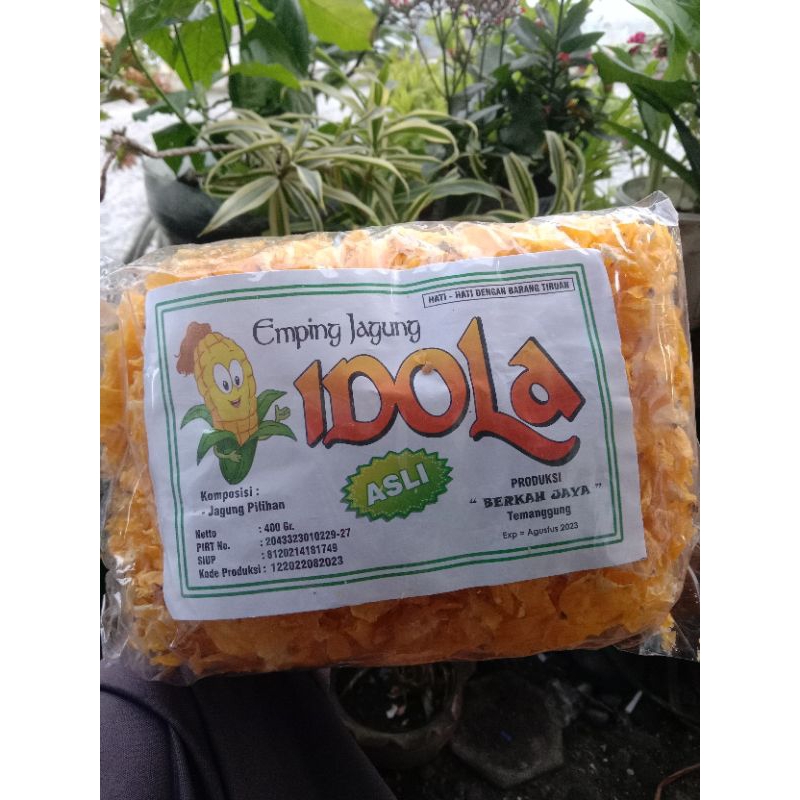 

emping JAGUNG 400 gram MENTAH