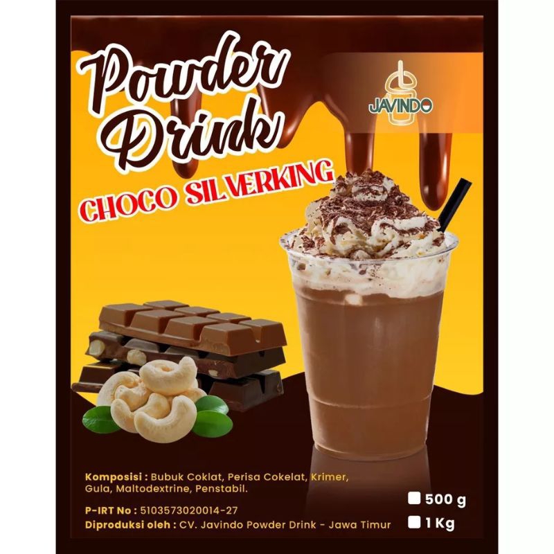 

serbuk minuman choco silverking