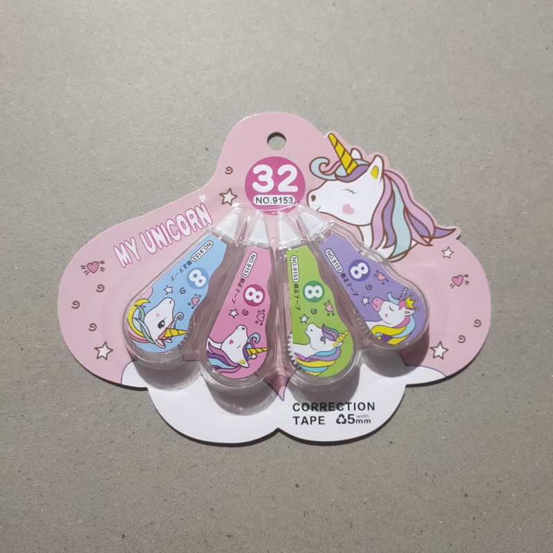 

Tip ex Kertas my unicorn