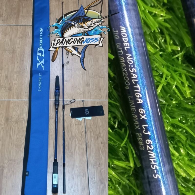 JORAN LIGHT JIGGING DAIWA SALTIGA GX LJ 62MHS-S PE3 NEW 2023 ROD SPINNING