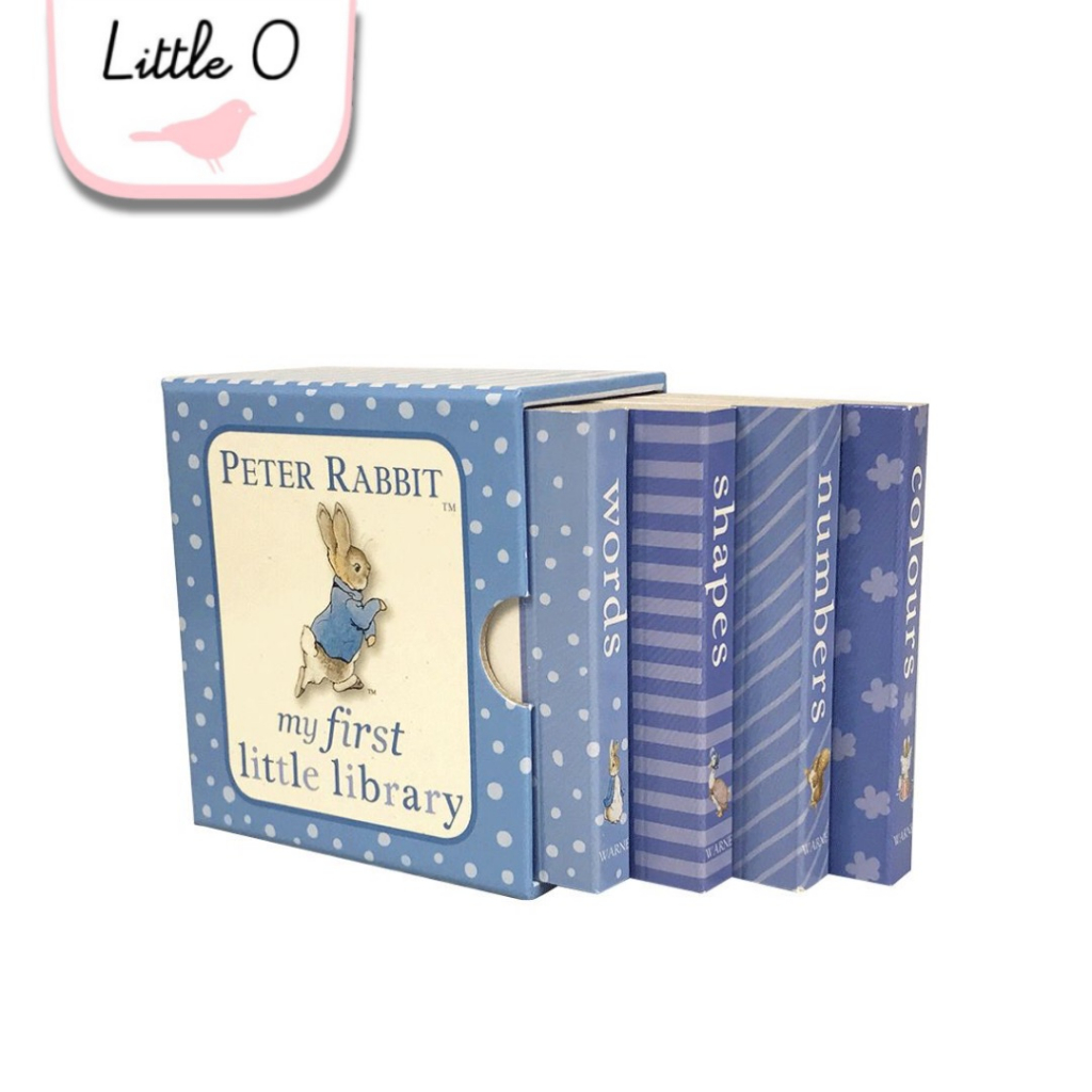 Little O Pocket Library Peter Rabbit Mr Men Buku Anak Belajar Bahasa Inggris