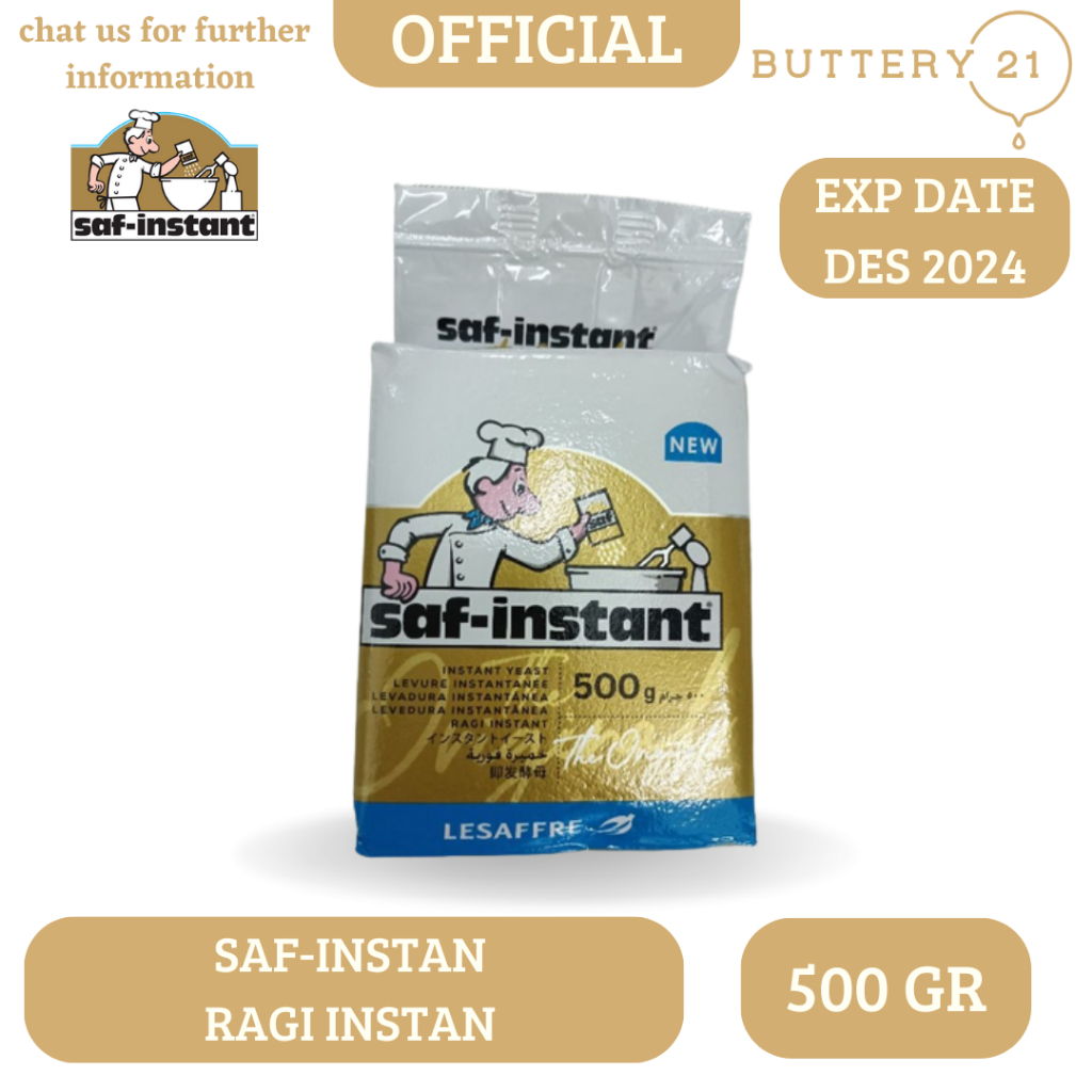 

RAGI KERING SAF INSTAN GOLD 500 GR