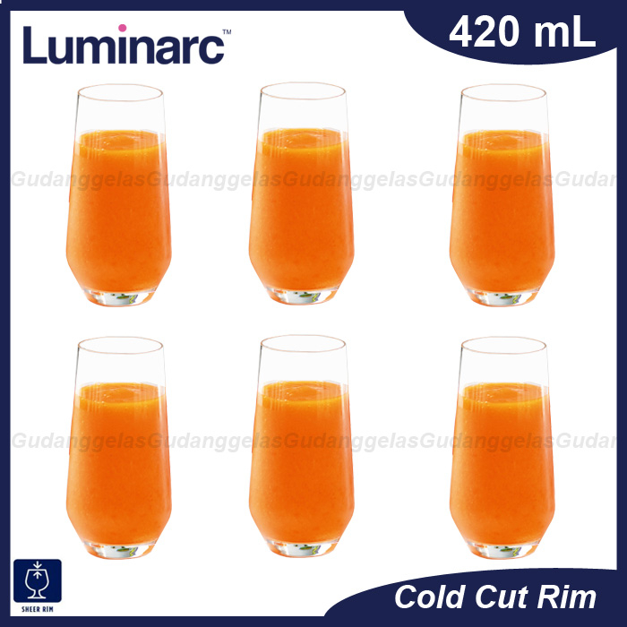 1 SET 6 PCS LUMINARC GELAS COCKTAIL/GELAS LUMINARC/LUMINARC GELAS JUICE/GELAS MOJITO