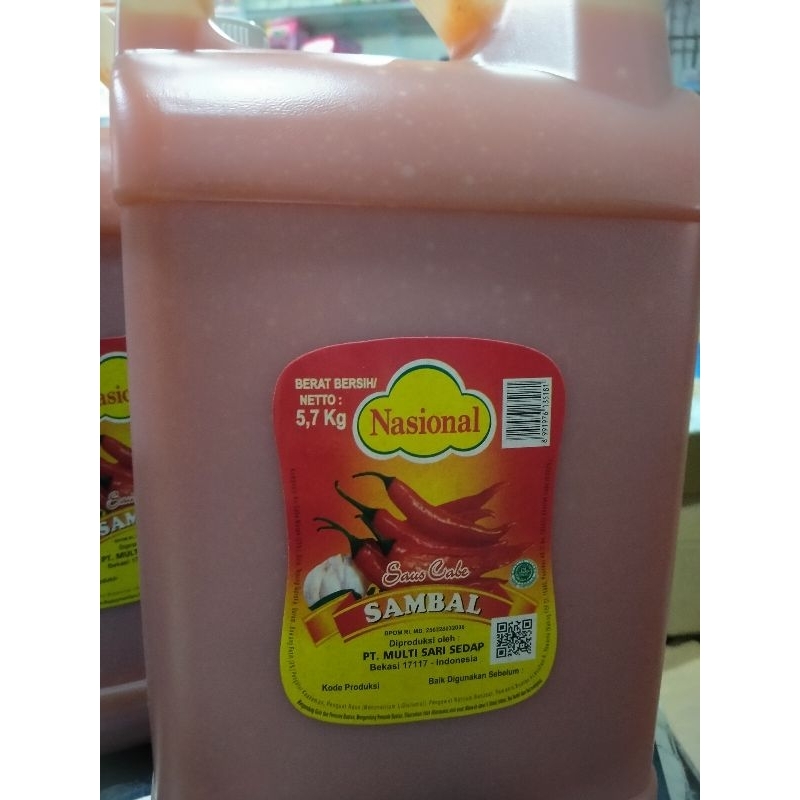 

Saos cabe Nasional cergen