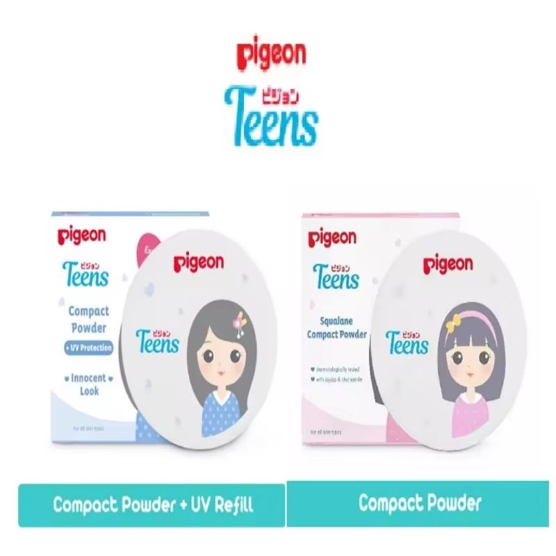 Pigeon Teens Refill Compact Powder - Pigeon Teens Refill Compact Powder + UV Protection