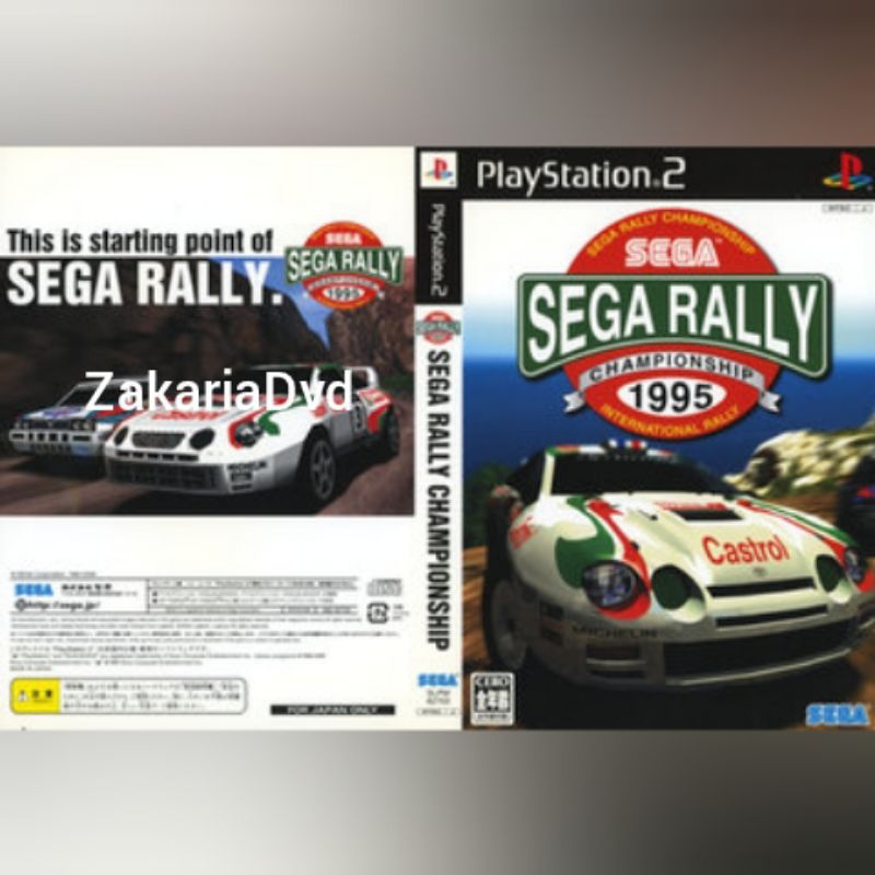 Kaset Ps 2 Sega Rally