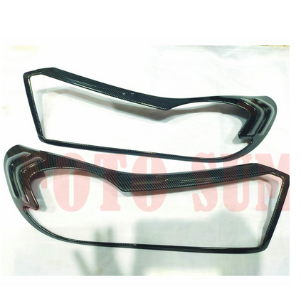 Garnish Depan Mobilio List Lampu Carbon Honda Mobilio 2017 sampai 2025