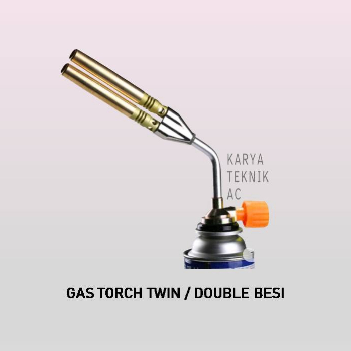 KEPALA LAS DOUBLE /GAS TORCH DOUBLE BESI