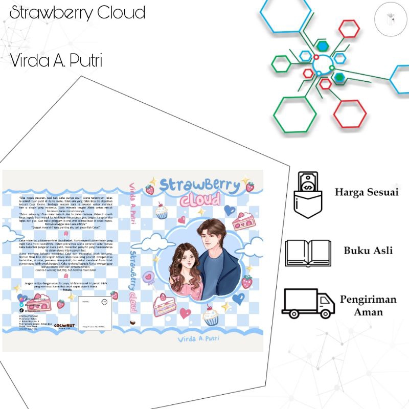 (PO) Buku Novel Strawberry Cloud - Virda A. Putri
