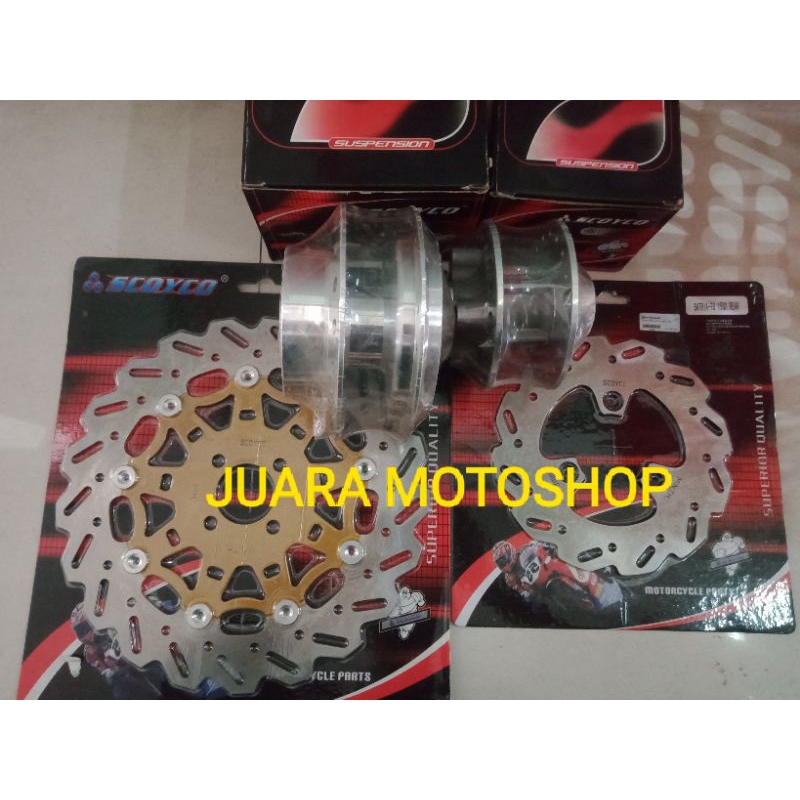 TROMOL DEPAN BELAKANG SATRIA FU 150 SATRIA 150 FU RAIDER 150  MERK SCOYCO