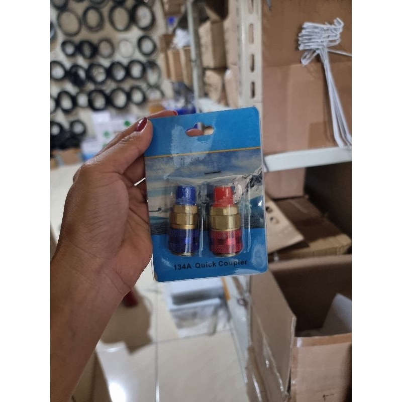 Quick Coupler AC Mobil Sambungan R134a