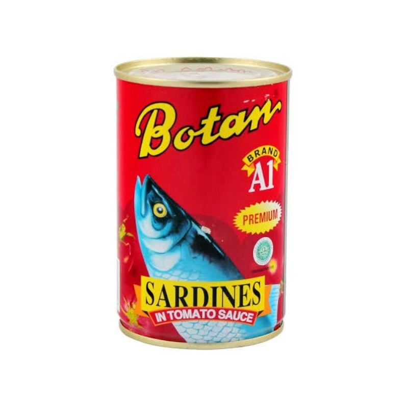 

Botan Sardines Premium in Tomato Sauce Kaleng 425gr