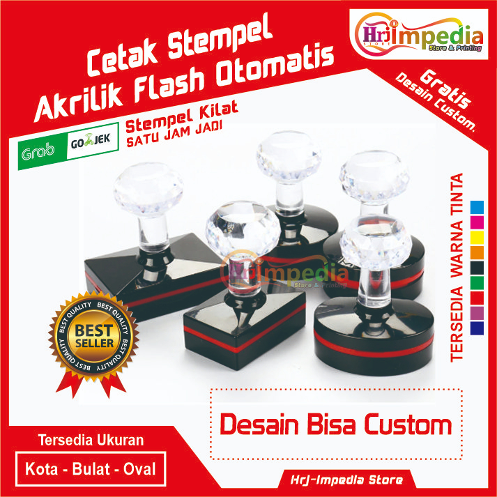 

Cetak Stempel Akrilik Otomatis Desain Custom | Cetak Stempel Custom Logo | Cetak Stempel Otomatis