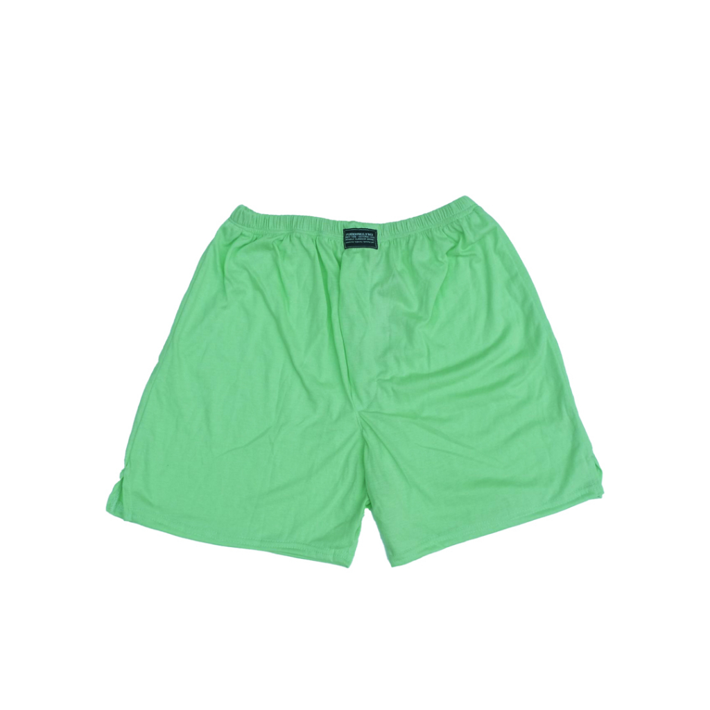 Puddinglane Celana Boxer Unisex Pria Wanita Short Pants Polos Dipsy